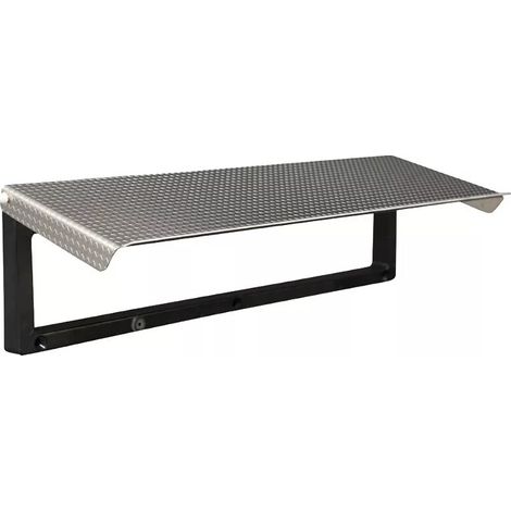 Entrée de courrier inox avec volet de protection RENZ - 260 x 82 mm