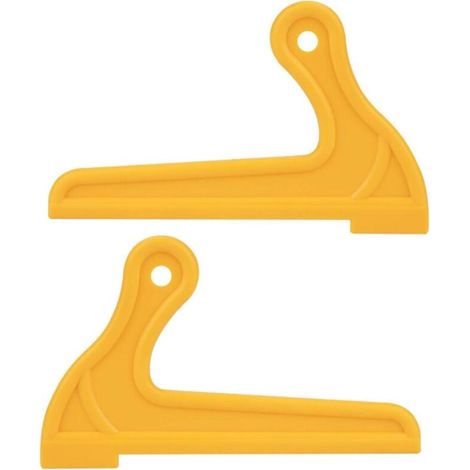 2 pièces bâtons de poussée de scie à bois de type V pour routeur de lame de travail de Table de menuiserie avec conception ergonomique pour table de routeur, scie à modeler et dégauchisseuse