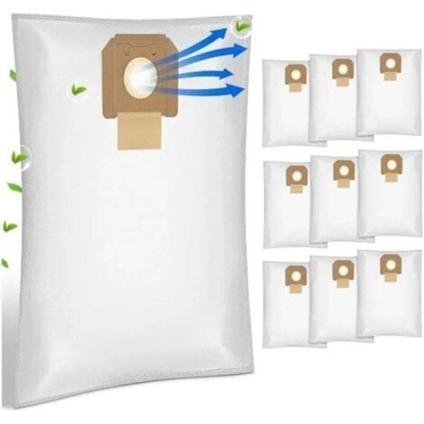 Sac à poussière de rechange for aspirateur Bosch GAS35,GAS35L AFC, série 2607432037(10PCS) (1/4)