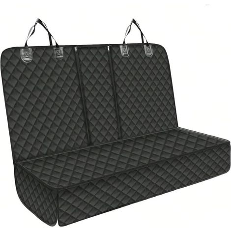 Housse de siège pour chien, housse de siège longue imperméable, résistante aux rayures, antidérapante, durable et douce, protection de dossier pour animaux de compagnie, pour voitures et camions (1/5)