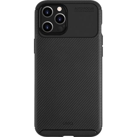 UNIQ Hexa iPhone 12 Pro Max 6,7" Hülle Schwarz/Mitternachtsschwarz (1/2)