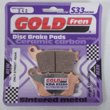 Plaquette de frein Gold Fren pour Moto Suzuki 750 Gsx-R 2011 à (1/2)