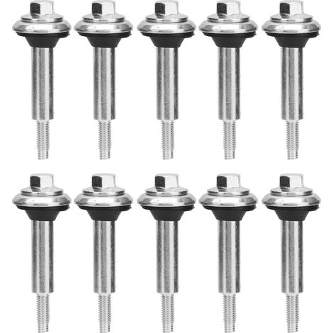 Jeu de 10 goujons de remplacement pour culasse 188F 190F, boulons M6x61 pour groupe électrogène essence. (1/5)