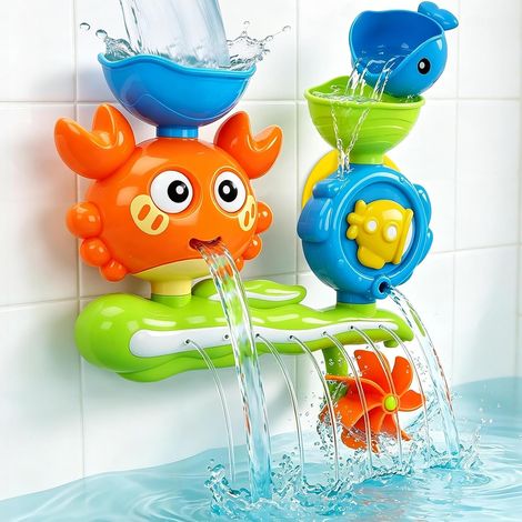 Crab Bath Toy for Babies 18 Months Children 2-3 Years Games for girls and boys, birthday gift, suction cup water toy (1/5)