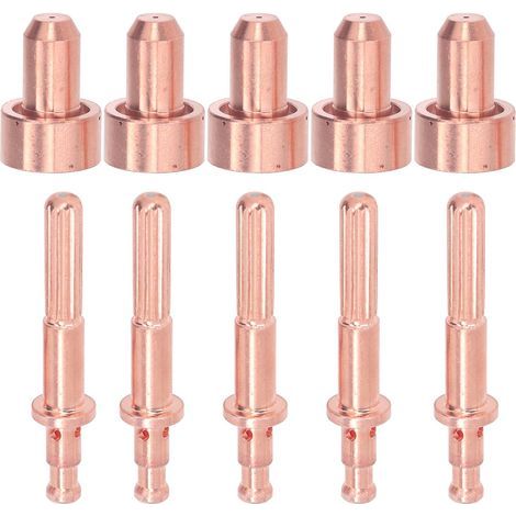 Brass nozzle electrode kit, 10 pieces, 64006510 64006514, consumables for MC60 MC100