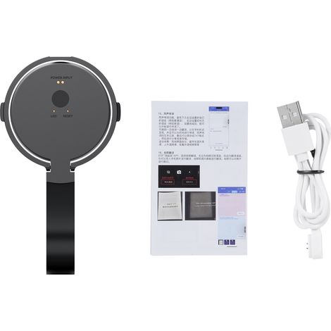 Dispositif de traduction de langue portable Support de téléphone magnétique 2 en 1 139 langues Traduction vocale Interprétation simultanée Appels texte/photo/vidéo Transcription en temps réel chinois/ (1/5)