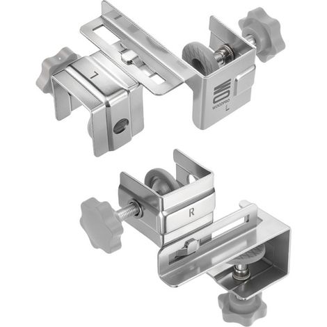 Pince de fixation pour panneau tiroir en acier robuste éviter (1/5)