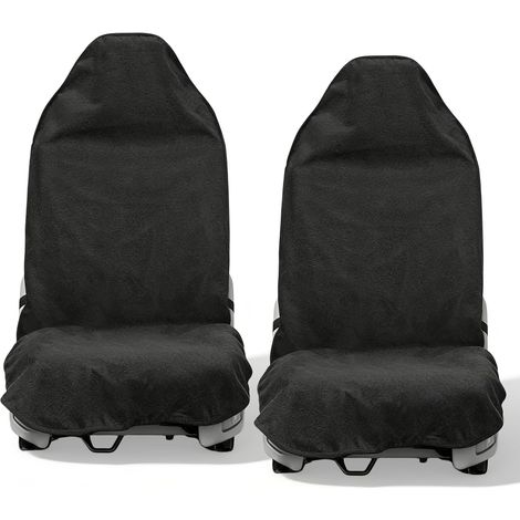Set di 2 coprisedili universali in spugna, impermeabili, traspiranti e antiscivolo, per sedili anteriori di auto, SUV e camion. (1/5)