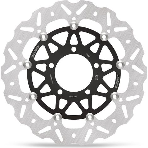 Disco de freno delantero flotante MOTO-MASTER NITRO ROAD (centro de aluminio) KAWASAKI: VERSYS, Z800, Z1000, ZX10R, ZX6R (310X80.5X5) (Ver descripción del producto)