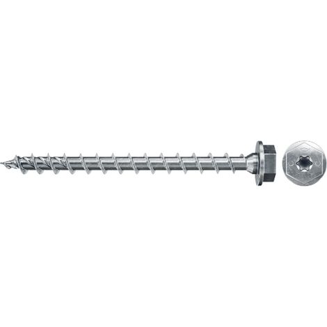 fischer Holzschraube PowerFast II 12,0x120 6kant TX blvz 25 25 Stk (1/3)