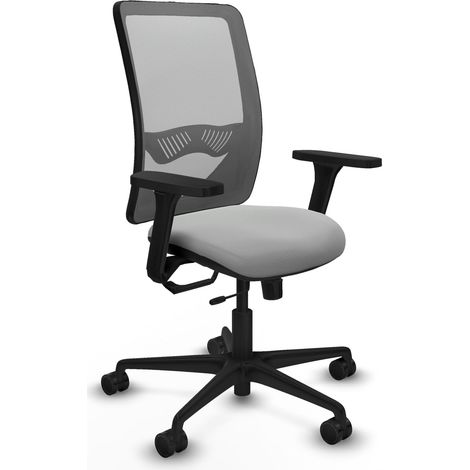 Chaise piqueras y crespo Zulema noir bras ajustables soutien lombaire (1/2)