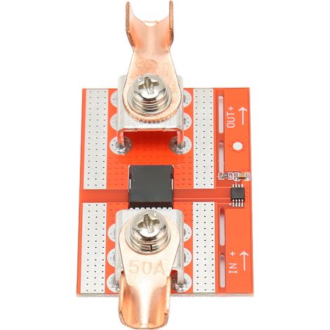 Diode solaire idéale 50 A pour la charge de batteries de panneaux solaires, protection anti-retour pour l'irrigation et le montage en parallèle de panneaux solaires. (1/5)