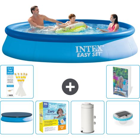 Intex Piscina Easy Set Rotonda - 366x76 cm - 7-pezzi  S32 (1/5)