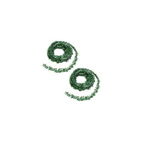 2 Pièces 7,5M Guirlande Feuilles Artificielles Couronne de Lierre Artificiel Vignes Artificielles pour Porte Fenêtre Mur Fenêtre Partie Home Decor Mariage (1/5)