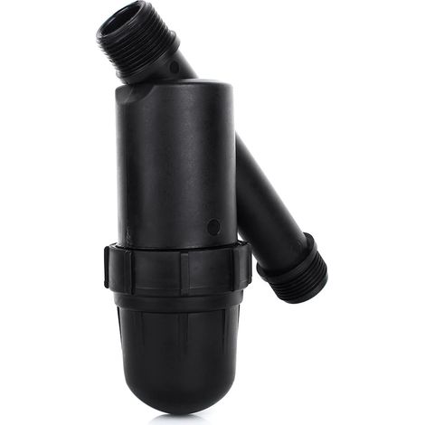 Drip Irrigation Filter, 3/4 Inch Y-Shaped Plastic Filter with 120 Mesh Stainless Steel Screen, Removable Cap, 5 M3/H Flow Rate for Drip Irrigation (1/5)