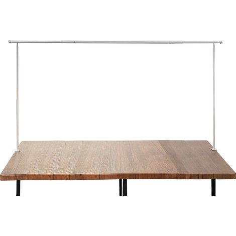 3.08 Tischgestell in weiß - ausziehbar bis 250 cm - Tischklemme Höhe 90 cm