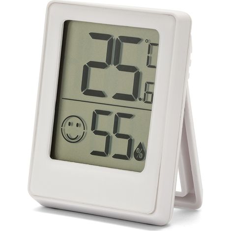 mini stazione meteo digitale da interno velamp bianco (1/5)