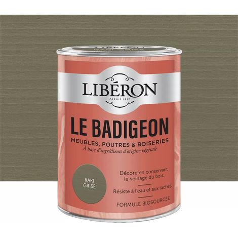 Le Badigeon LIBÉRON Kaki grisé 0,25 L (1/3)