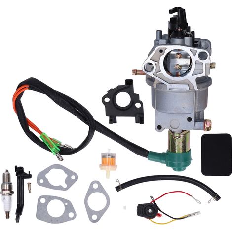 Kit Carburateur et Bougie pour Générateur GP5000-6500 (389cc) - Remplace 0G8442A111 (1/5)
