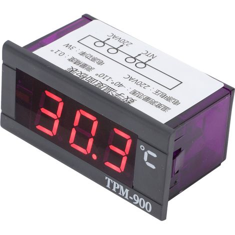 Mini Thermomètre Numérique LCD pour Mesure de Température -40℃ à +110℃ (1/5)