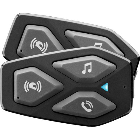Motorrad-Gegensprechanlage INTERPHONE U-COM 3 2 Helme