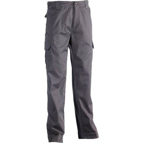 Pantalón de trabajo multibolsillos HEROCK Thor gris/negro
