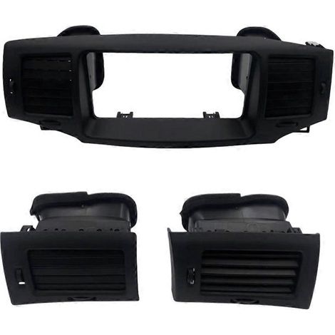 Ensemble de 3 grilles d'aération et aérateurs centraux pour Toyota Corolla E120/Kunx/Fielder/Altis (2001-2006)