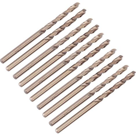 Jeu de forets en cobalt M35 HSS-CO pour le perçage de l'acier inoxydable (4,5 mm) (1/5)