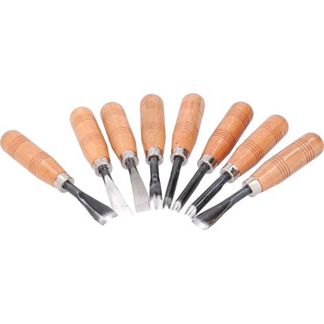 8 outils de découpe, tampons en caoutchouc, couteaux à sculpter, autocollants et stylos pour loisirs créatifs.