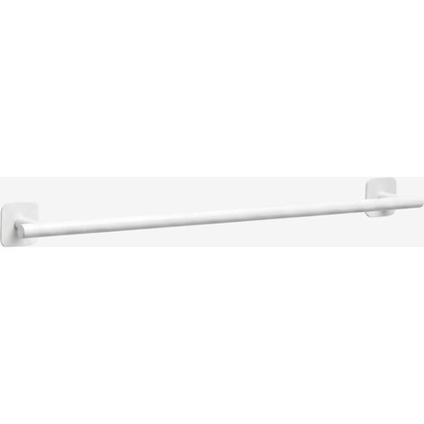 Toallero adhesivo de pared con barra 60 cm para baño en acero inoxidable Ondreli SKLUM (1/5)