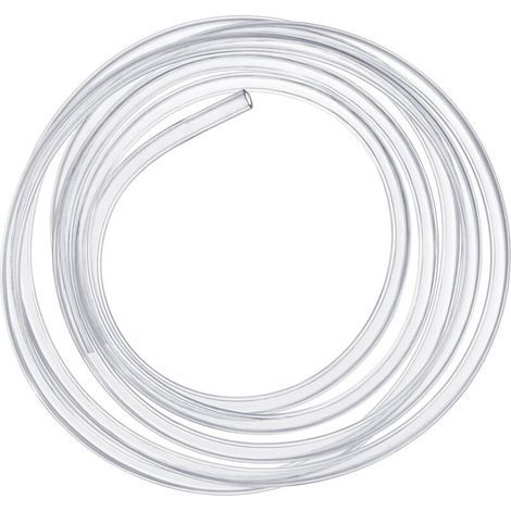 5 Mètre Tube en Silicone transparent - Tuyau Souple Transparent pour Oxygène d'Aquarium et Air D'eau - Diamètre Intérieur 7 mm, Extérieur 9 mm (1/5)
