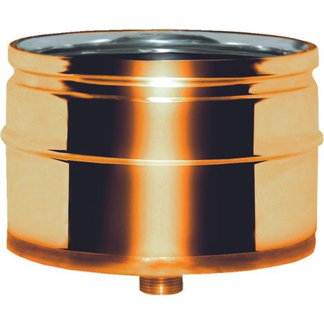 Tappo scarico condensa - aria/inox/rame l 169 mm tappo scar.cond.inox/rame 80/100 coib. aria