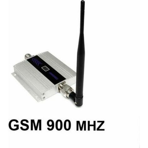 Amplificatore ripetitore di segnale mobile GSM900 Mhz con copertura antenna esterna 200m²