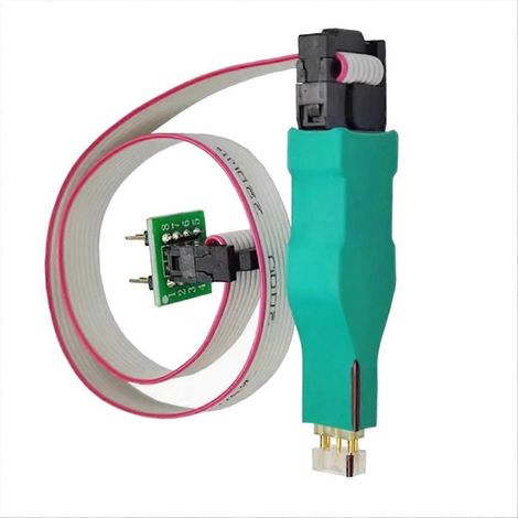 TSSOP8 PCB-Chip-Ätztestsonde, Ätztestkabel, Download und Programmierung. (1/5)