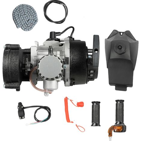 Kit de motor de alto rendimiento, aceleración instantánea, color negro. (1/2)