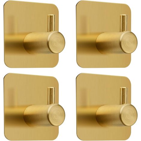 Set mit 8 selbstklebenden Wandhaken. Robuste, wasserfeste, selbstklebende Haken zum Aufhängen von Handtüchern, Schlüsseln, Mänteln, Hüten, Bademänteln, Kleidung usw. in der Küche. Wandmontage.