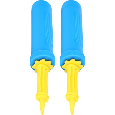 Pompe à air en deux parties, pompe à air manuelle portable en plastique à double sens, adaptée aux équipements de gonflage. (1/5)