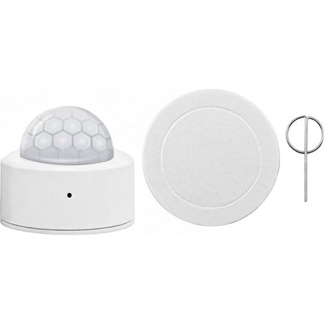 Capteur de mouvement intelligent ZigBee Mini capteur de mouvement capteur d'alarme antivol 120 degrés Surveillance grand Angle (1/5)