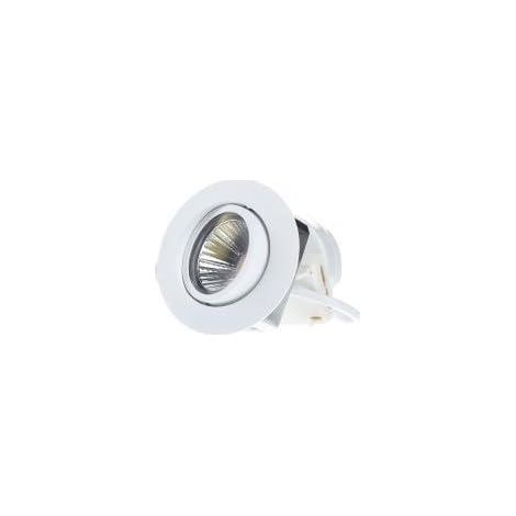 Nobile downlight moderno bianco 8 watt incassato design piatto