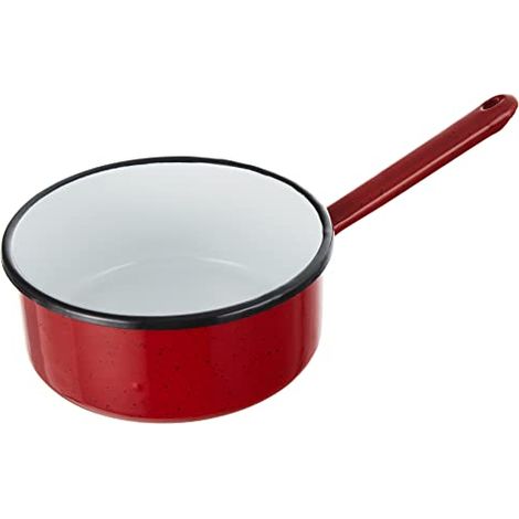 ibili Casseruola Elegante Rossa 16 cm Acciaio Smaltato (1/4)