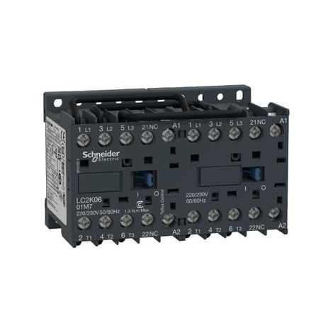 Contacteur inverseur TeSys LC2-K - 3P - AC-3 440V 9 A - bobine 24 V CA - LC2K0901B7