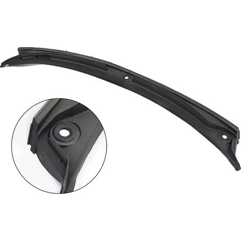 Griglia del cofano tergicristallo, montaggio OEM, composizione resistente, nera (1/5)