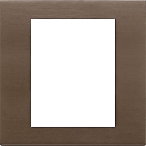 VIMAR - 22668.12 Plaque en bronze foncé brossé 8M