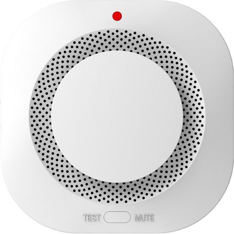 Détecteur de Fumée Intelligent avec Capteur 10 Ans, Alarme Incendie Détecteur Fumée sans Fil avec WLAN, App-Supporté, Detecteur de Fumée avec Support Magnétique et vis (1/3)