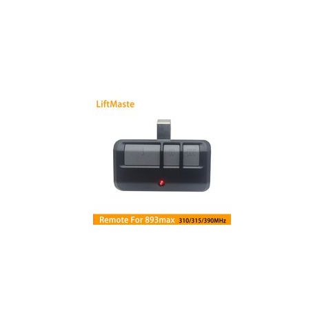 Télécommande universelle pour barrières et portes de garage – Compatible avec les systèmes 315 MHz et 390 MHz – Programmation facile – Pour remplacer ou ajouter des télécommandes – lsw-Crezuo (1/4)