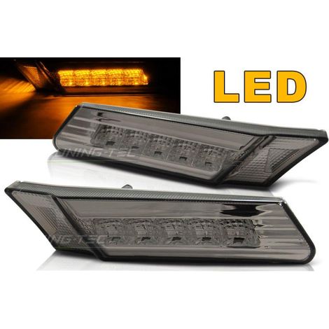 Paire clignotants Repetiteur Porsche Cayman 987c 2005 a 2008 led fume-34316043 (1/4)