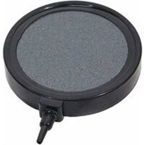 Disque Rond en Pierre pour Diffuseur Air Oxygène, Disque à Bulles d'air Aquarium, Pierre Disque Diffuseur Air Bulles pour Fish Tank Aquarium, Diamètre 13 cm (1/4)