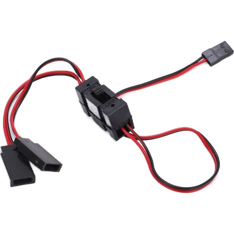 Robustes JR-zu-JST-S91-Y-Kabel für RC-Cars, Fernbedienungskabelset (1/5)