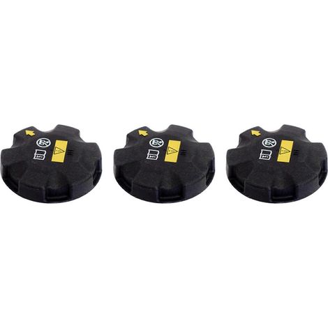 3X 17117521071 Bouchon de vase d'expansion de récupération de liquide de refroidissement de radiateur Compatible avec E90, E92 et F10 (1/5)