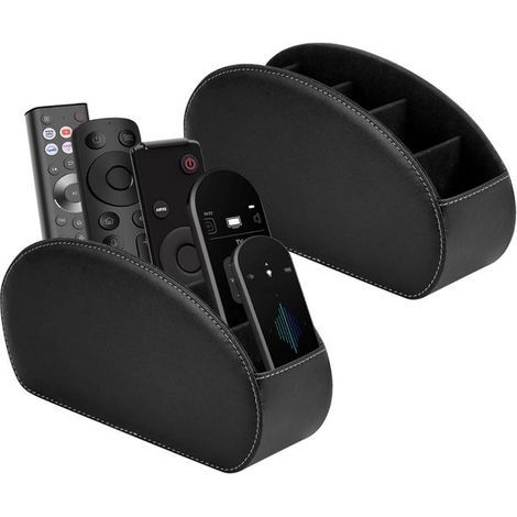 Porte-télécommande - Lot de 2 - Noir - Organisation - Rangement (1/5)